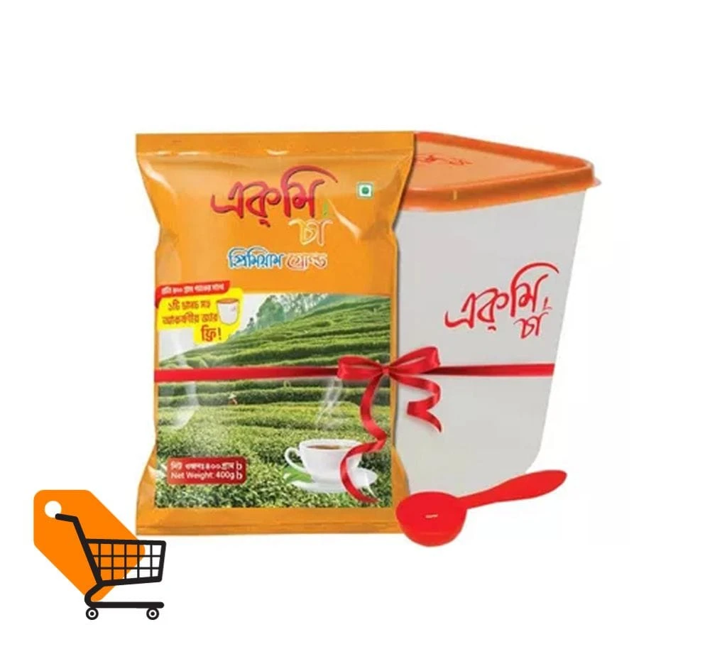 ACME Premium Gold Tea 400gm (Free Plastic Jar With 1 Spoon)