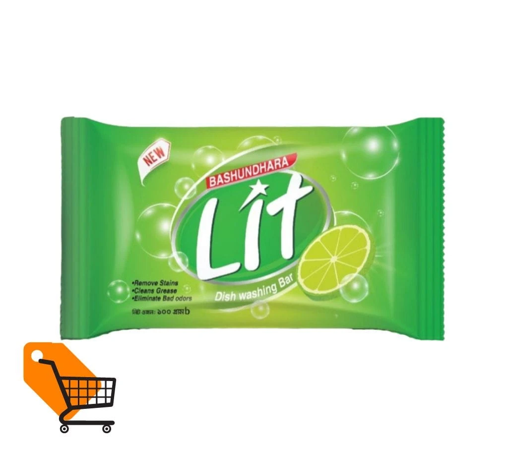 Bashundhara Lit Dish Washing Bar 300g