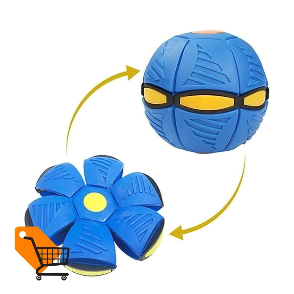 Bouncy Flying Saucer Ball, Colorful lights, Parent-child interaction, Change Whatever You Want, Sports and Health 1Pcs