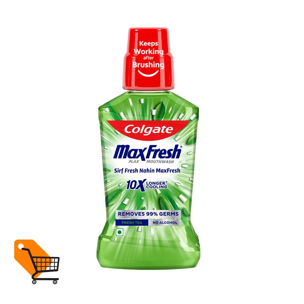 Colgate Plax MaxFresh Fresh Tea Mouthwash 500ml
