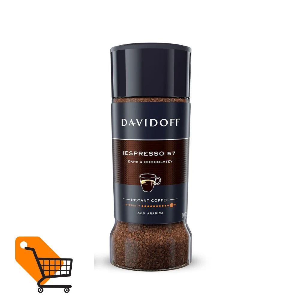 Davidoff Espresso 57 Dark & Chocolatey Instant Coffee 90g