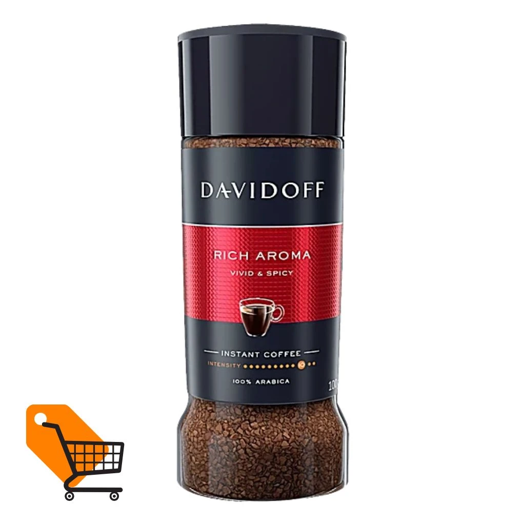 Davidoff Rich Aroma Vivid & Spicy Instant Coffee 90g