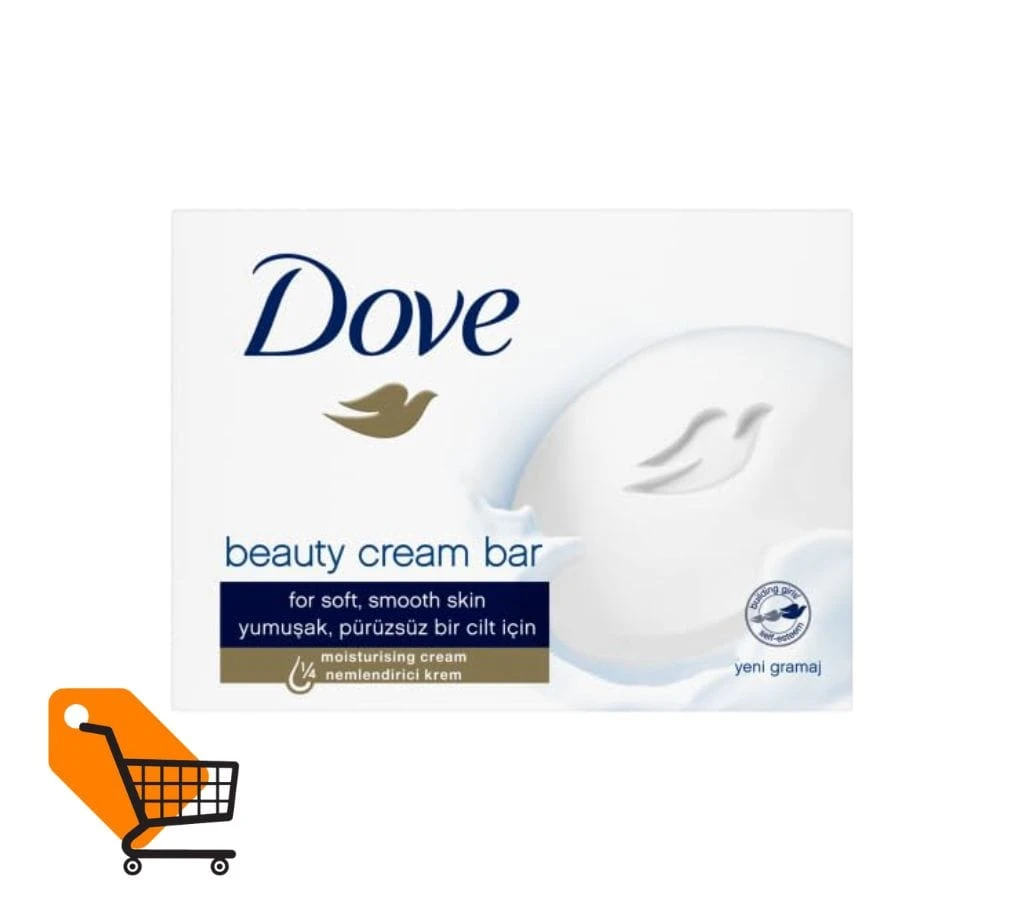 Dove Beauty Cream Bar Soap White 90g