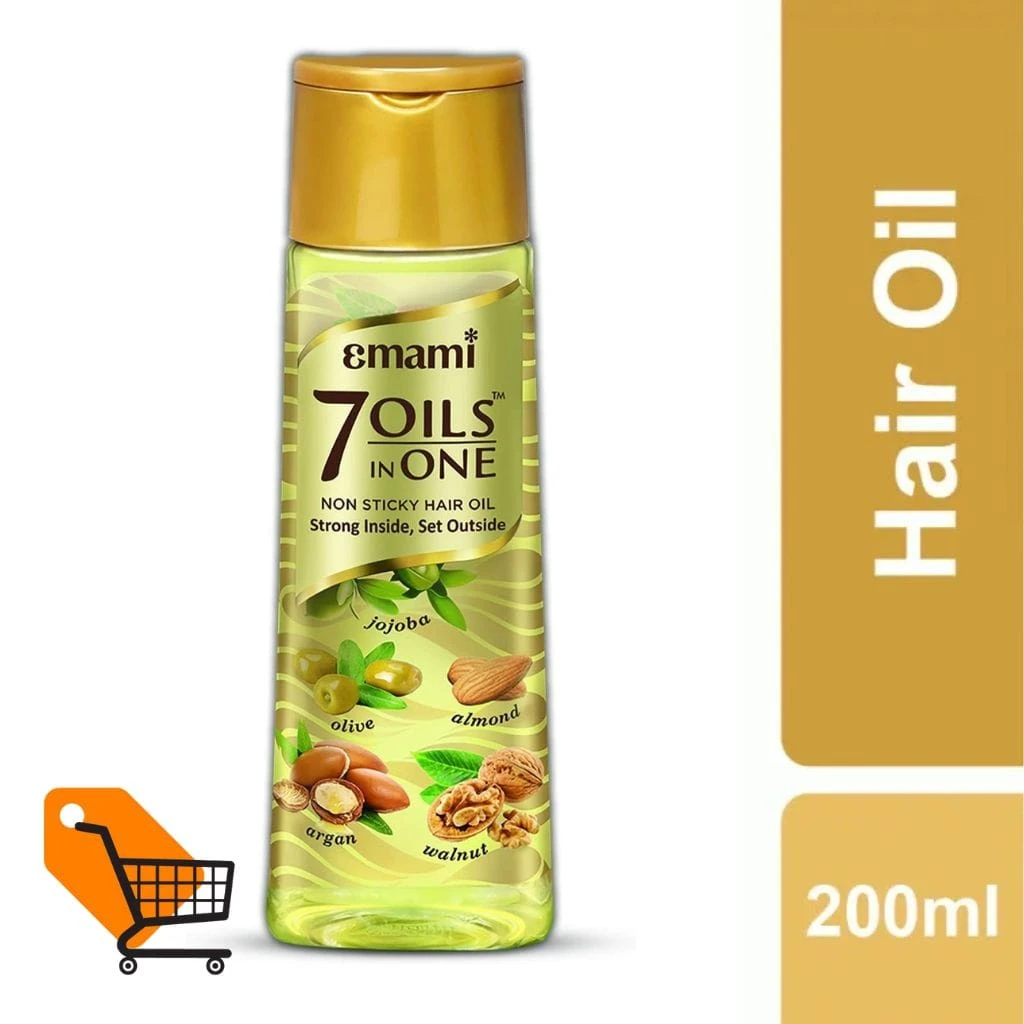 Emami 7 Oils Non Sticky Hair Oil 200 ml