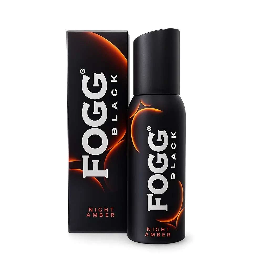 Fogg Black Night Amber Long Lasting Unisex Body Spray 120ml