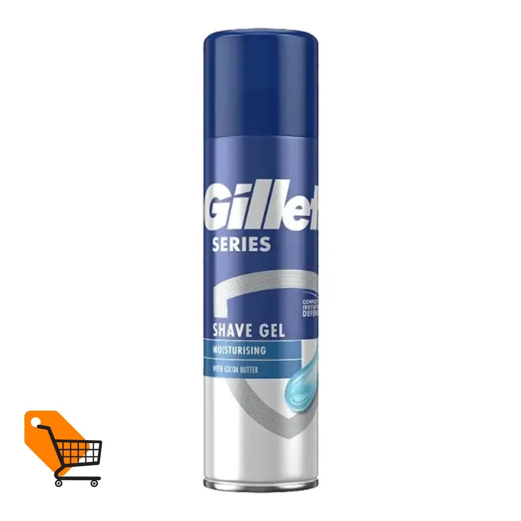 Gillette Series Moisturising with Cocoa Butter Shave Gel 200ml