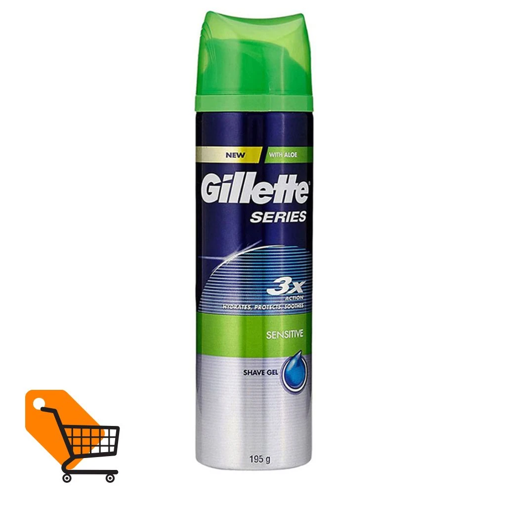 Gillette Series Sensitive Skin Shaving Gel 195g