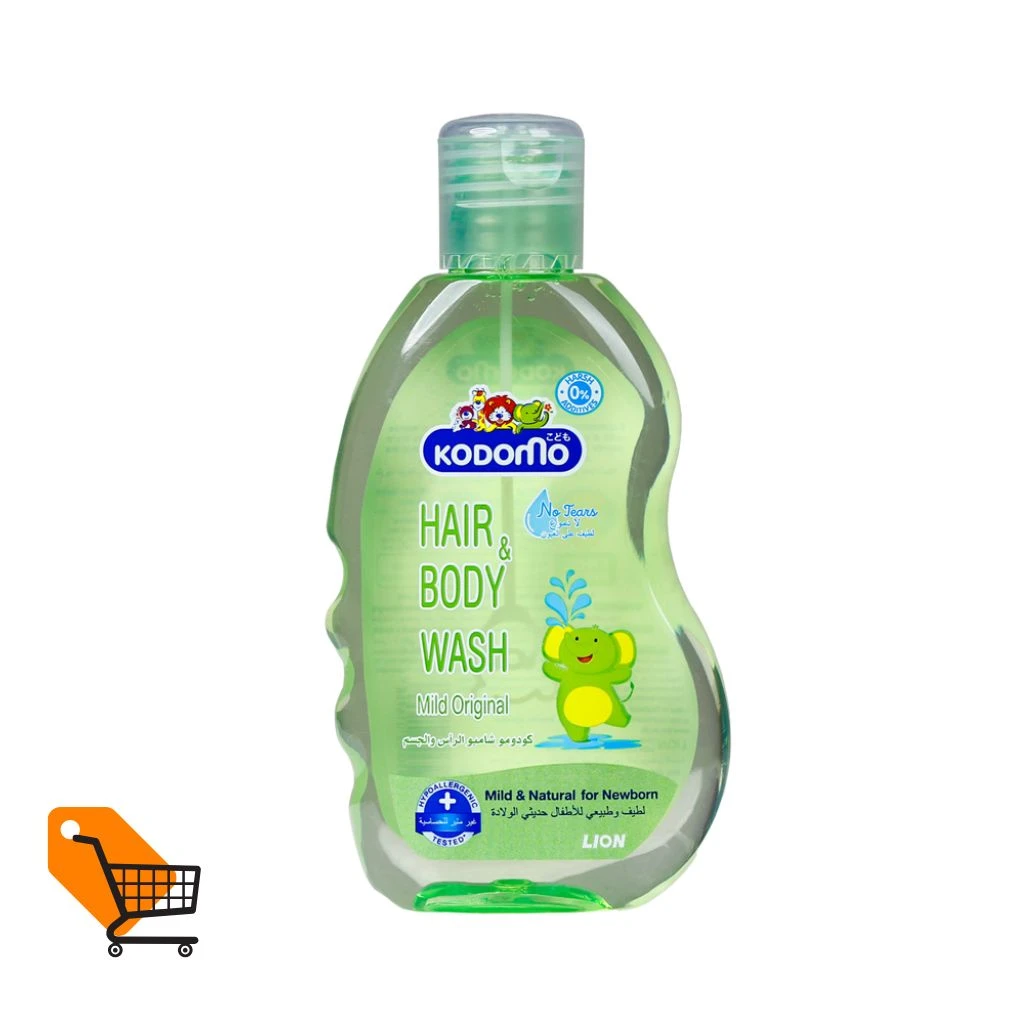 Kodomo Baby Hair and Body Wash Mild Original 200ml