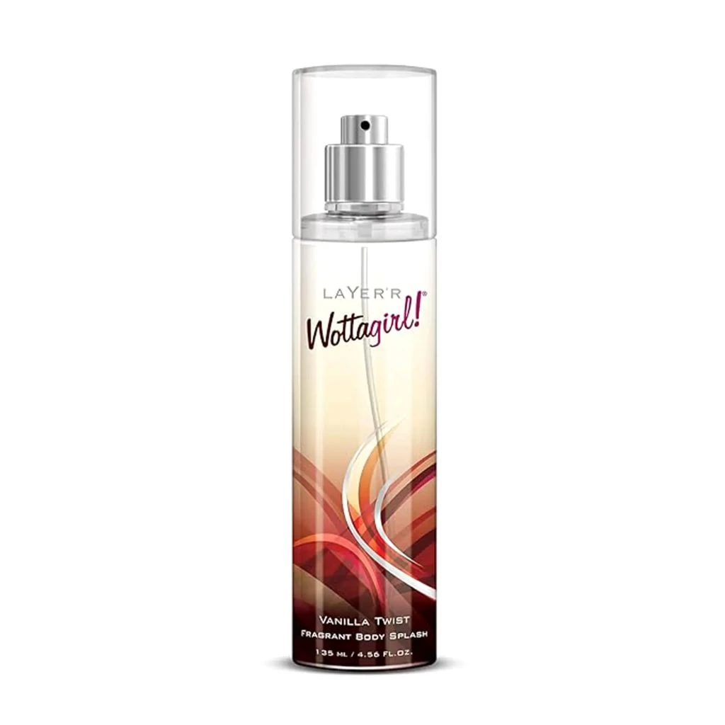 LAYER'R Wottagirl! Vanilla Twist Fragrant Body Splash For Women 135 ml