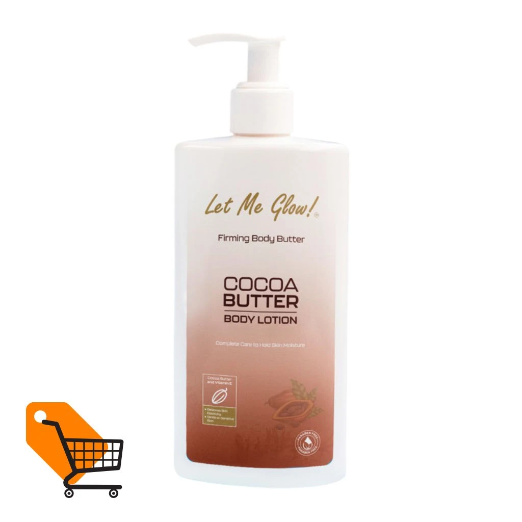 Let Me Glow Cocoa Butter Body Lotion 250ml