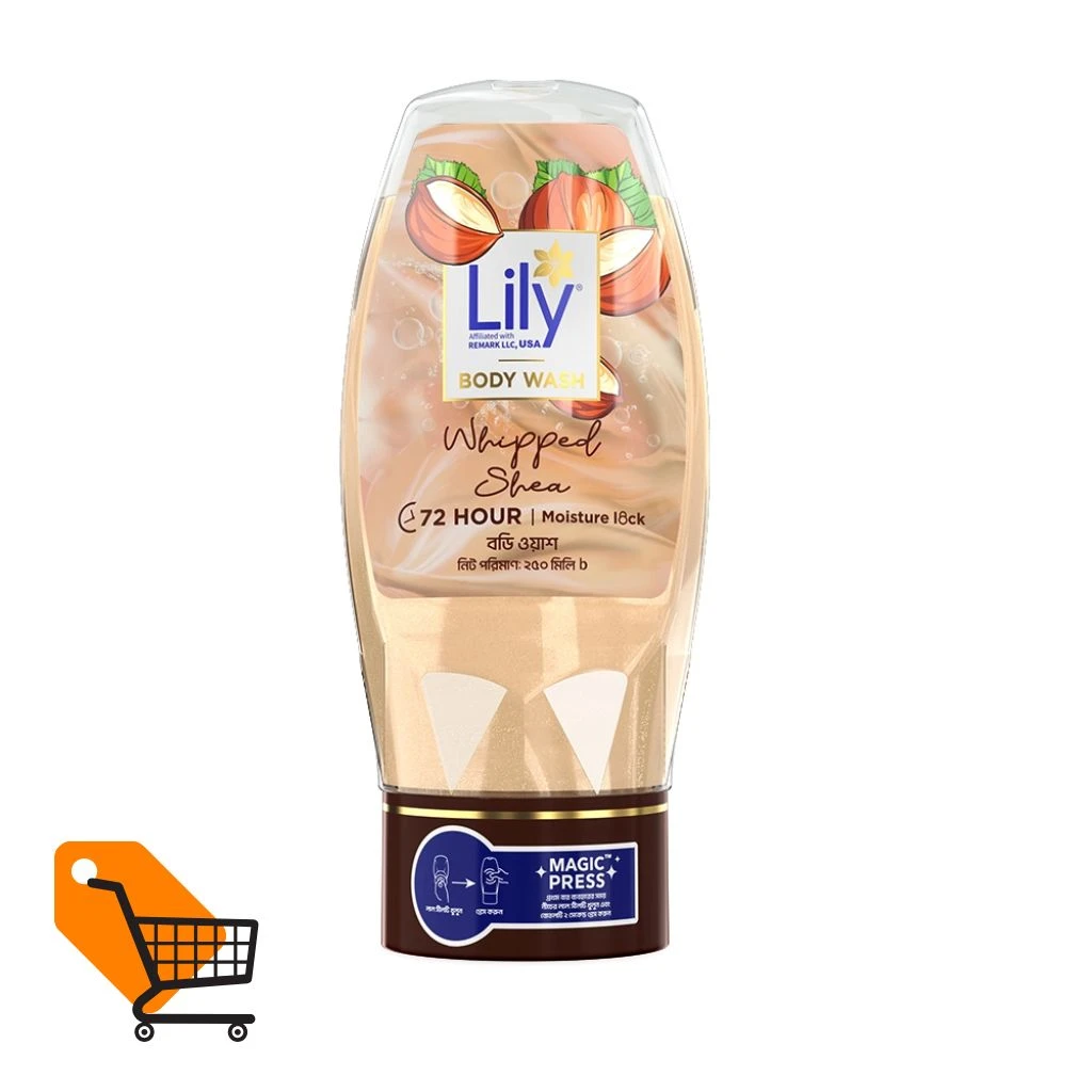 Lily Whipped Shea Body Wash 250ml
