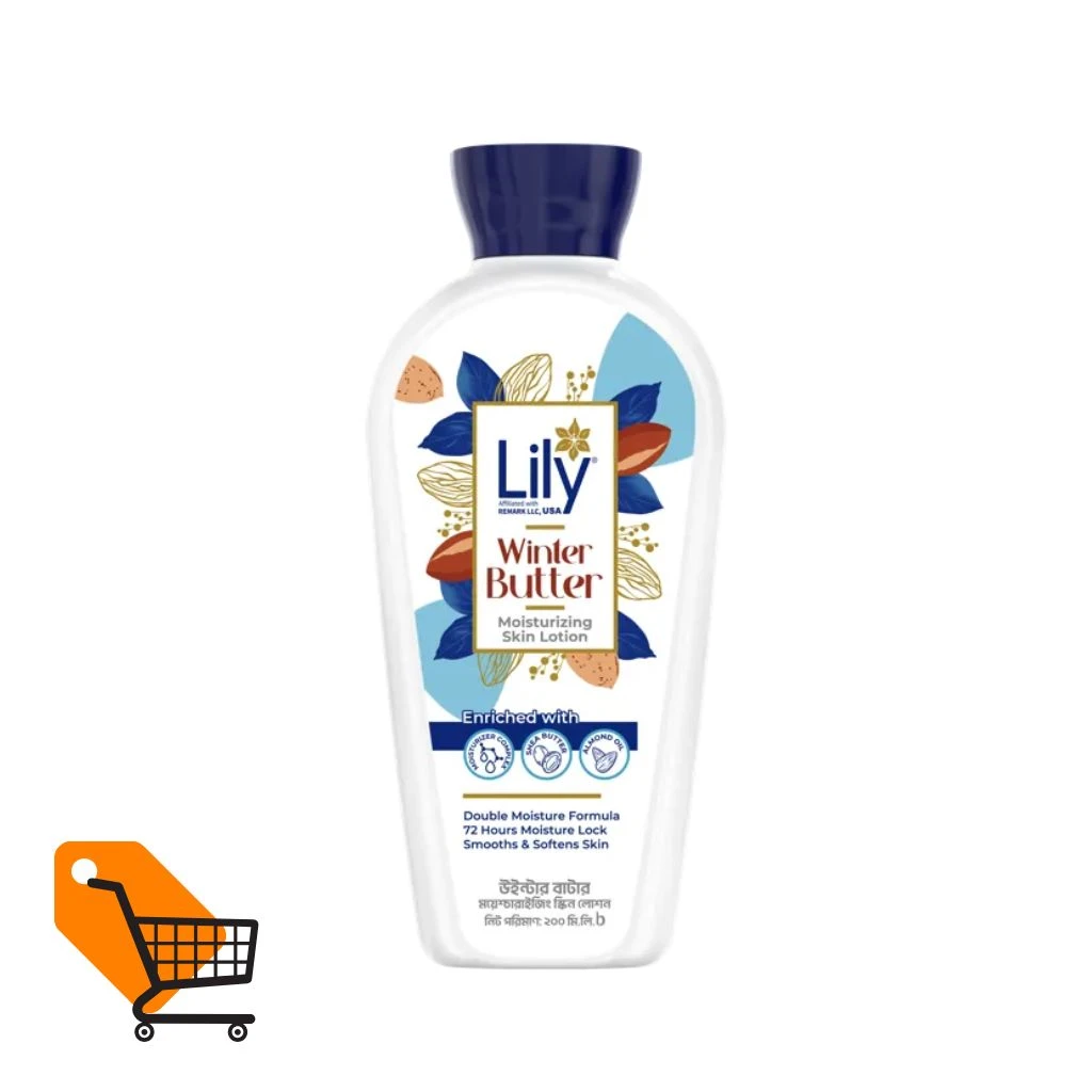 Lily Winter Butter Moisturizing Skin Lotion 200ml