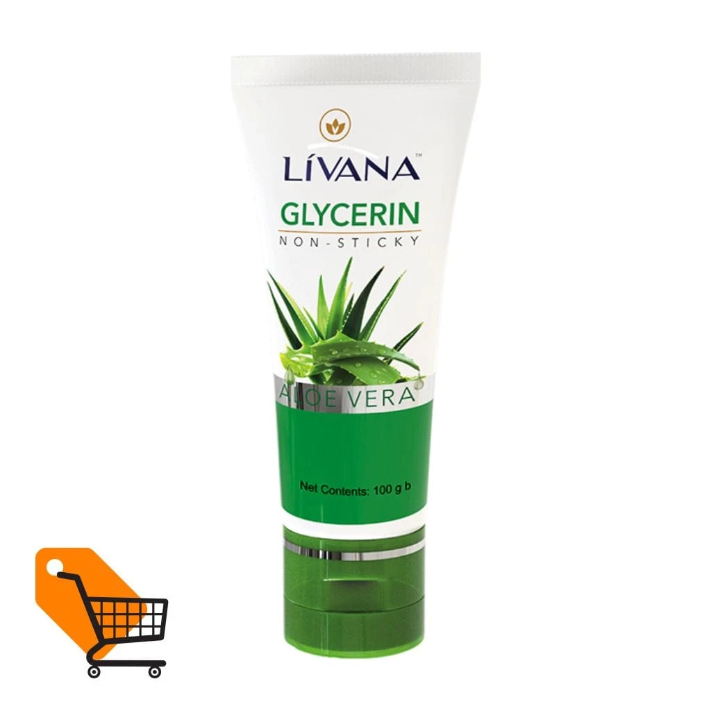 LIVANA Non Sticky Aloe Vera Glycerin 100gm