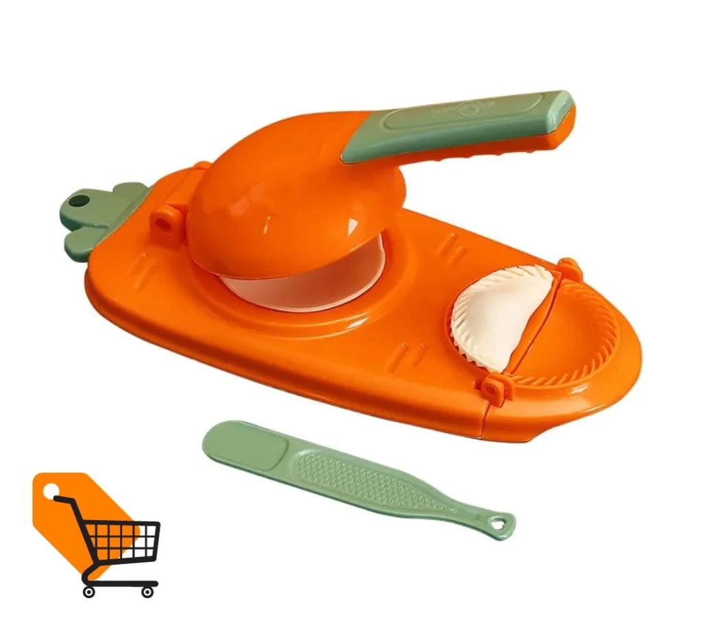 Magic Cake Maker - 2 in 1 Dumpling Maker Dry Kit - Orange