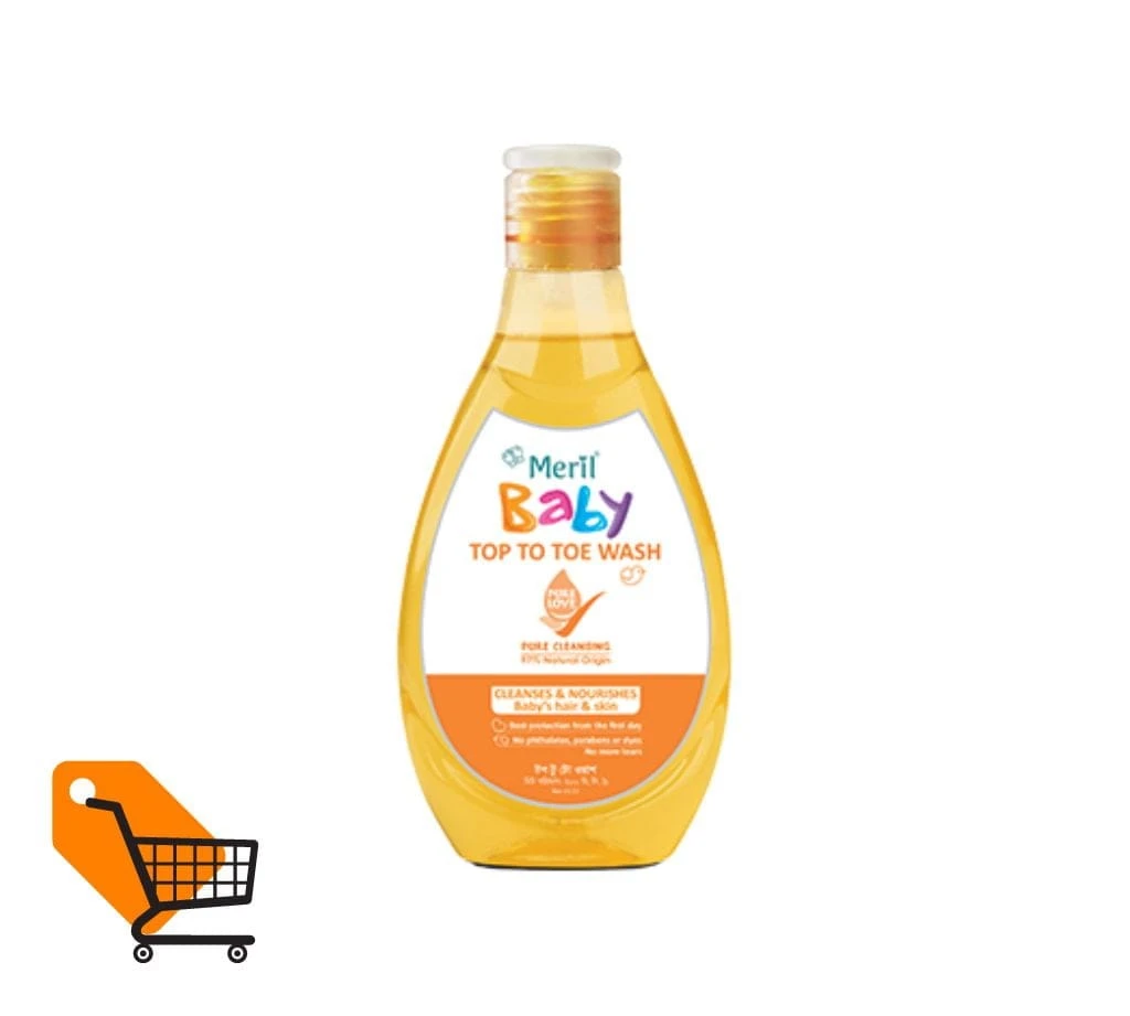 Meril Baby Top To Toe Wash 200 ml