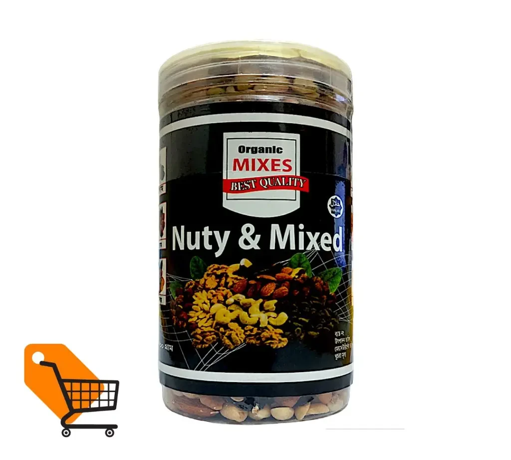 Mixed Organic Dry Fruits and Nuts 500g