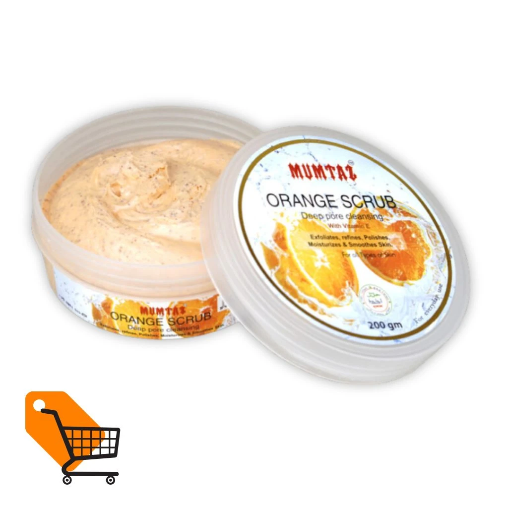 Mumtaz Orange Face Scrub 200g