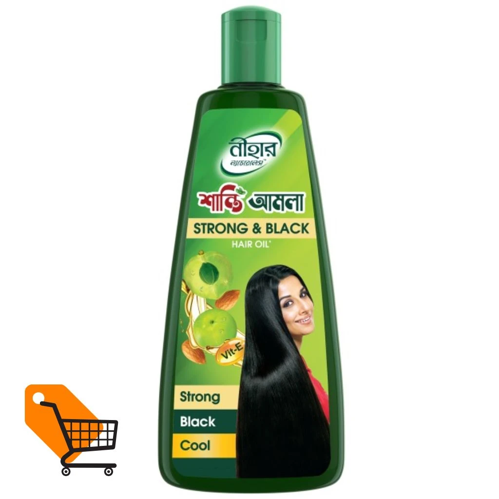 Nihar Naturals Hair Oil Shanti Amla Srong & Black 175ml