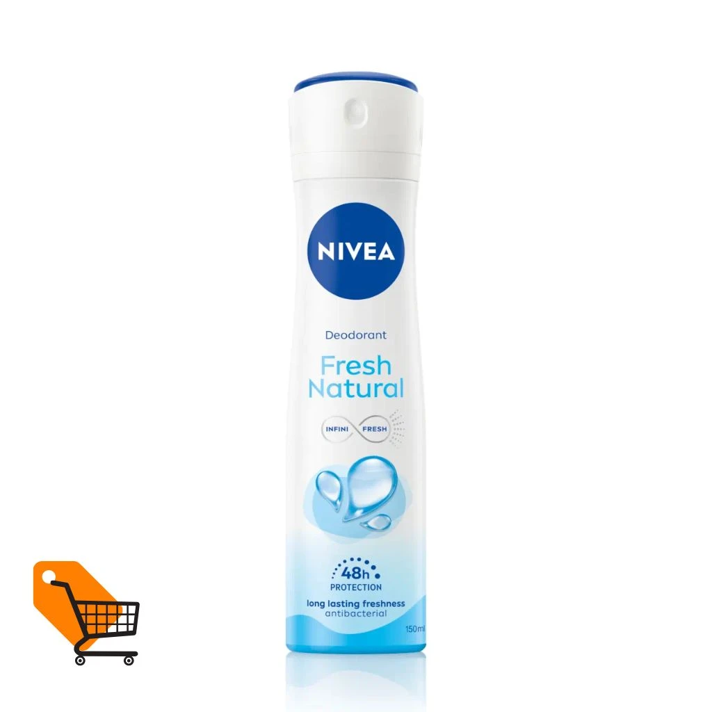 Nivea Female Body Spray Fresh Natural 150 ml