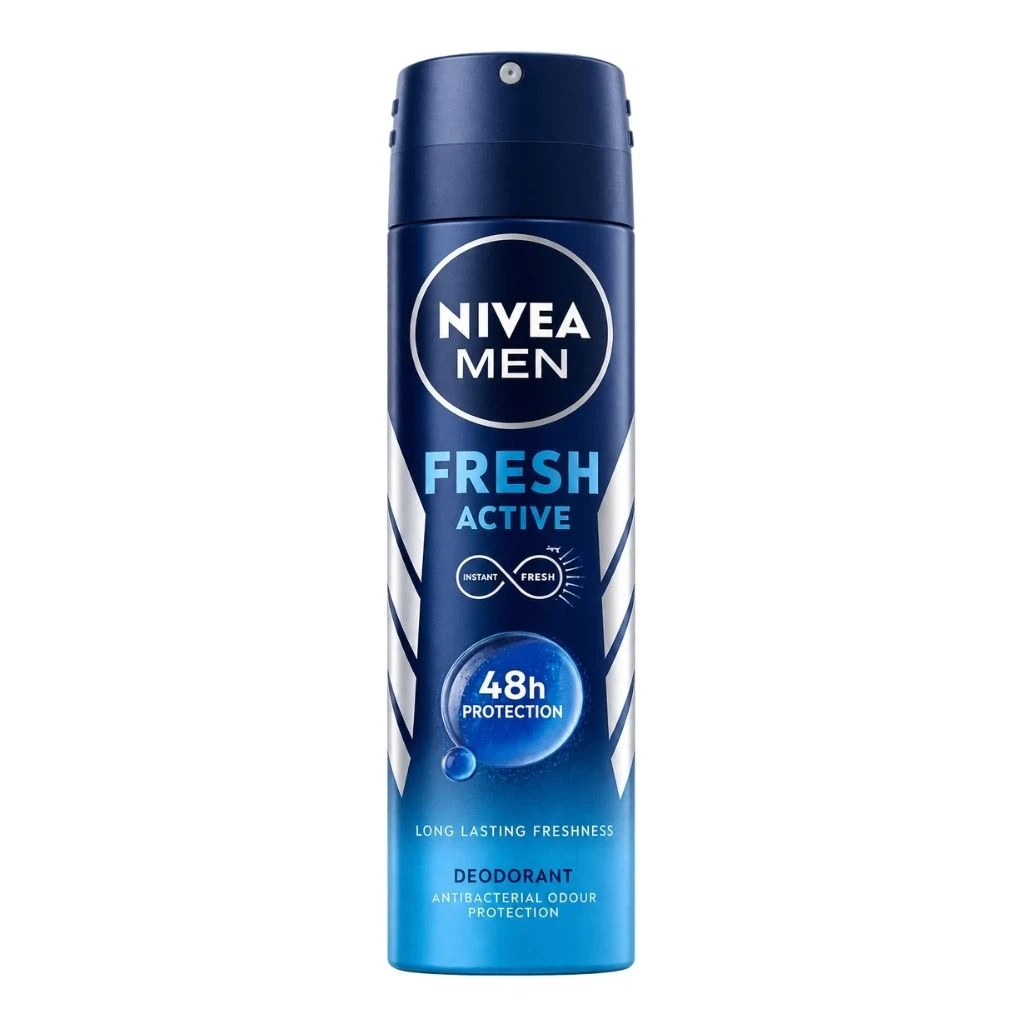 Nivea Men Body Spray Fresh Active Deodorant 150ml