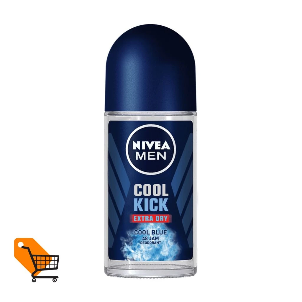 Nivea Men Roll On Cool Kick Deodorant 50ml