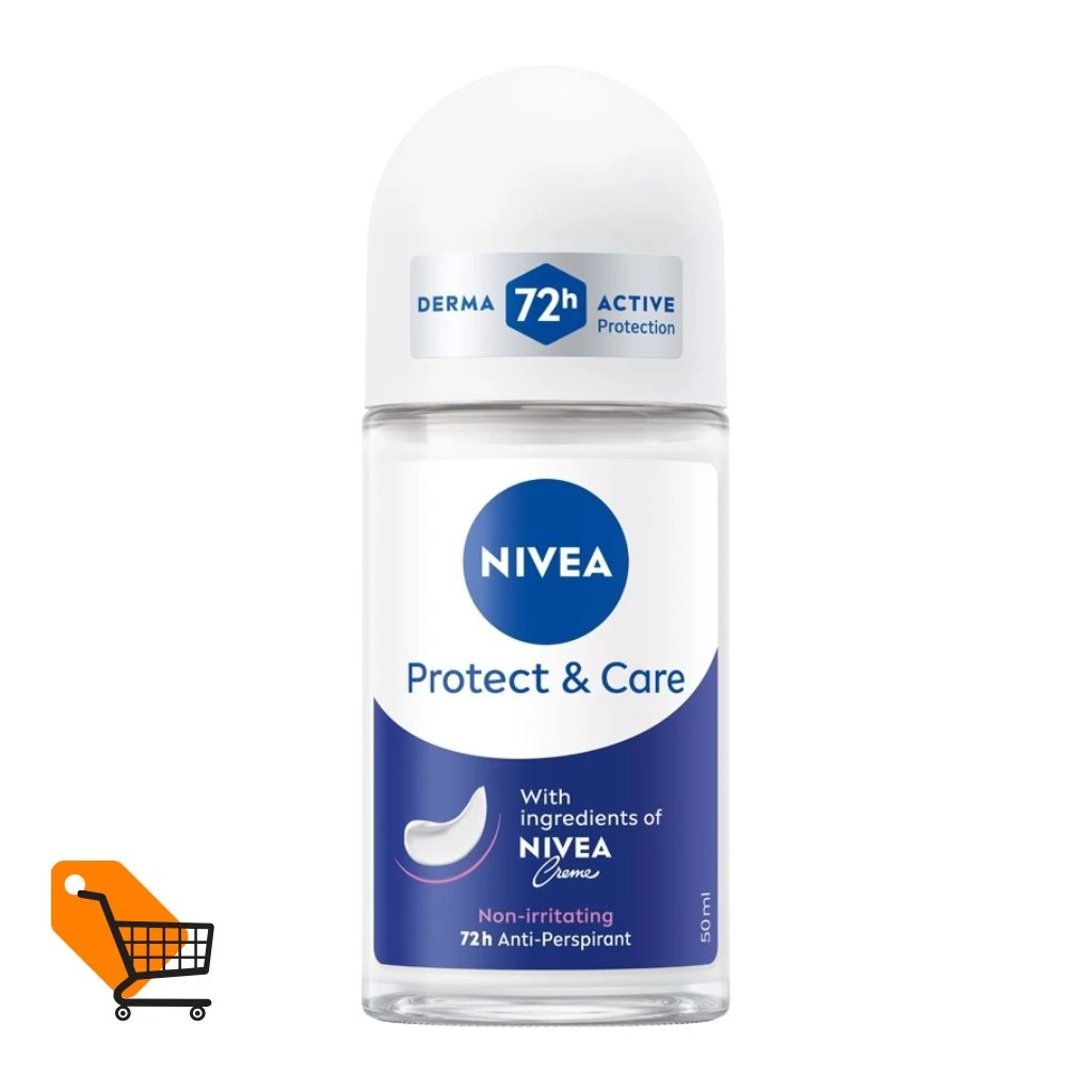 Nivea Protect & Care Roll On Deodorant 50ml
