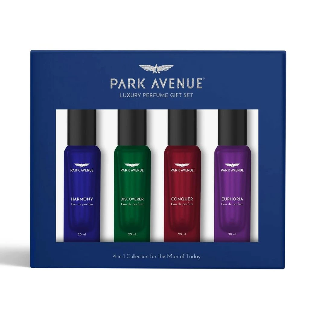 Park Avenue Luxury Perfume Gift Set for Men | 4 x 20ml
