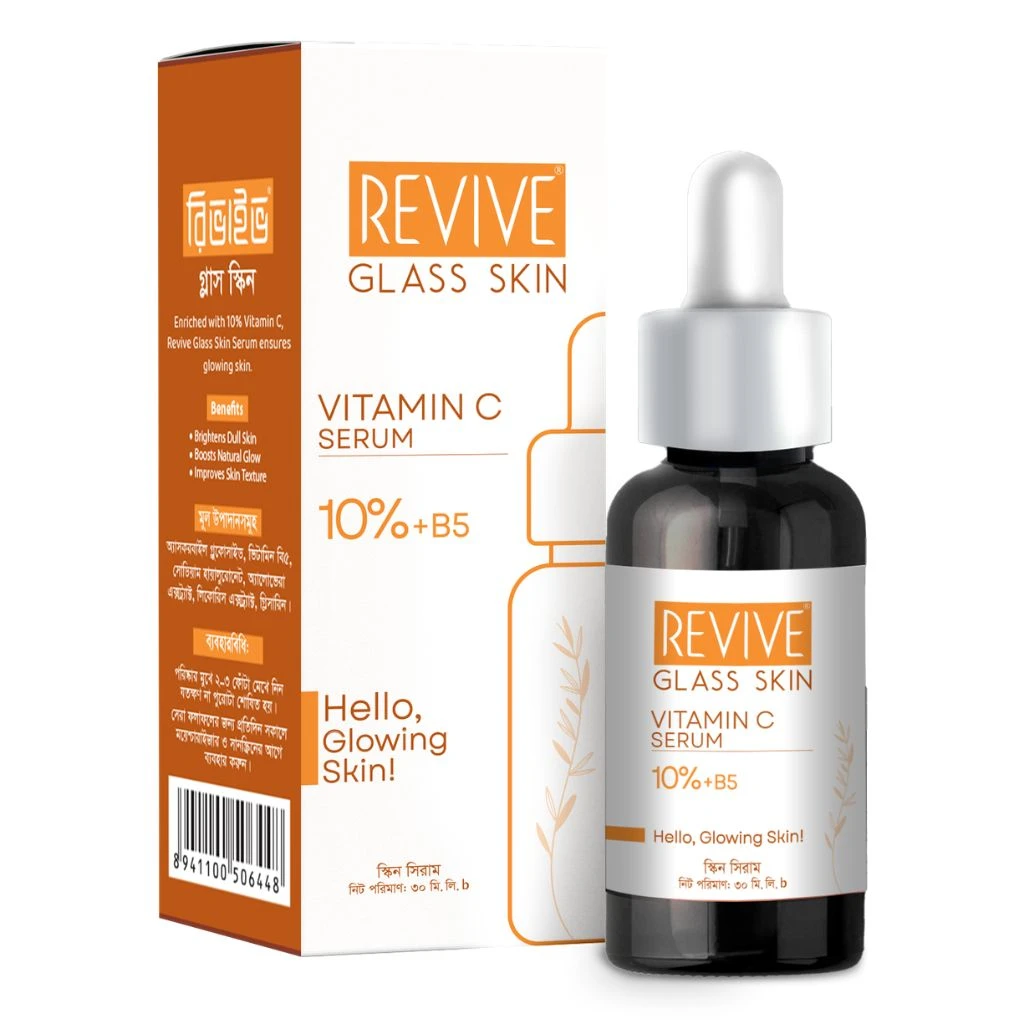 Revive Glass Skin Vitamin C Serum 10%+B5 - 30ml