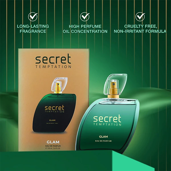 Secret Temptation Glam Eau de parfum for Women 100ml - Photo 2