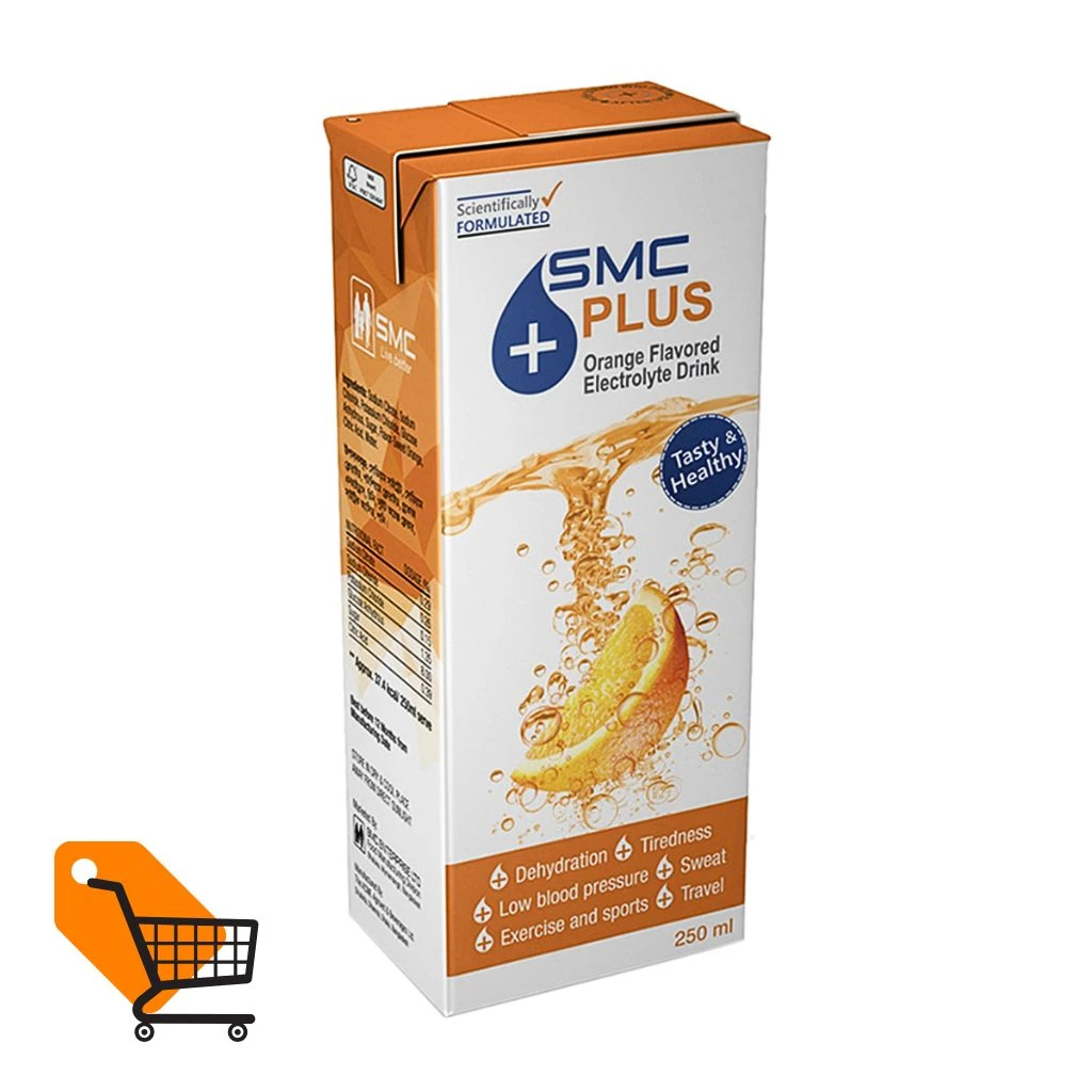 SMC PLUS Orange Flavor Electrolyte Drink 250ml