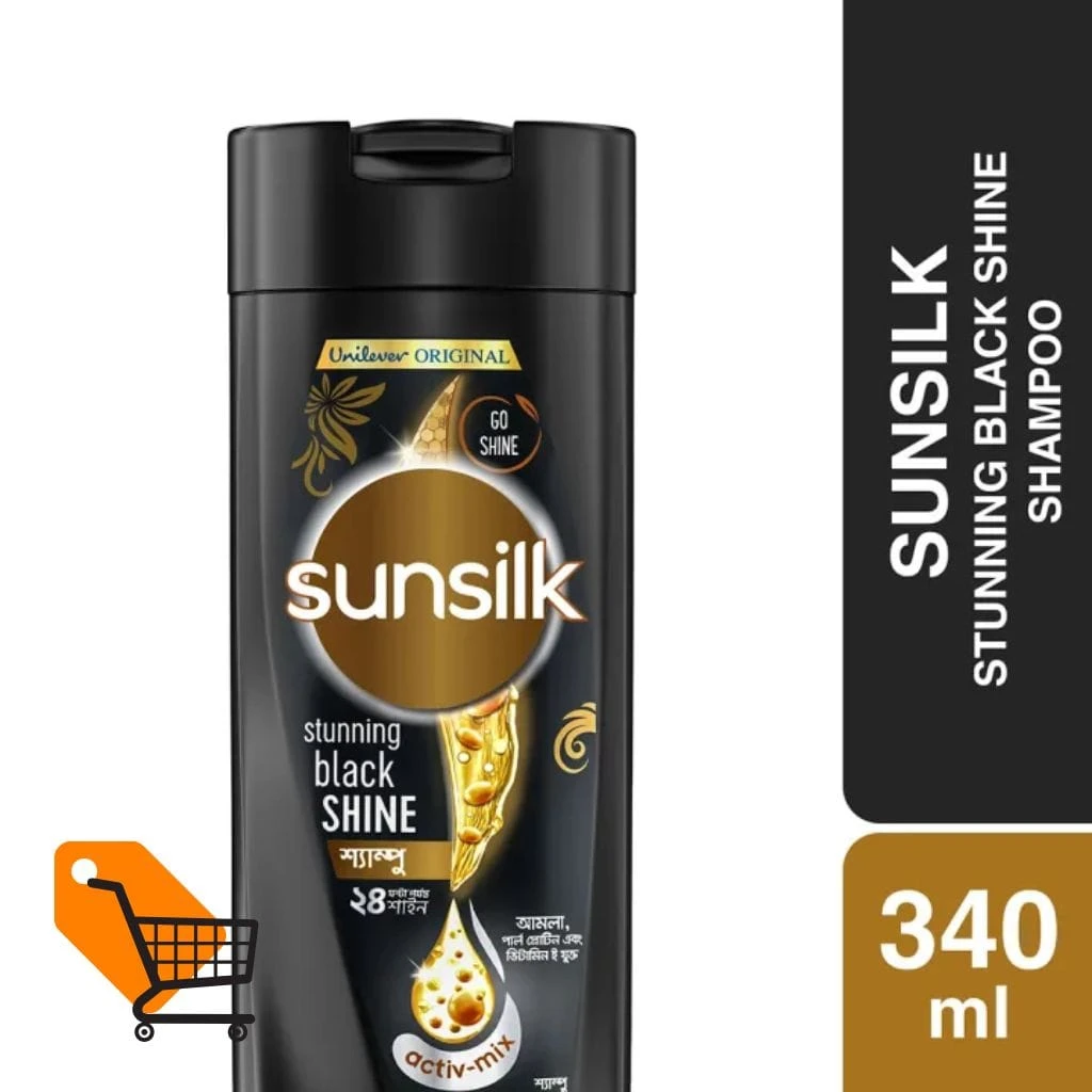 Sunsilk Shampoo Stunning Black Shine 330ml