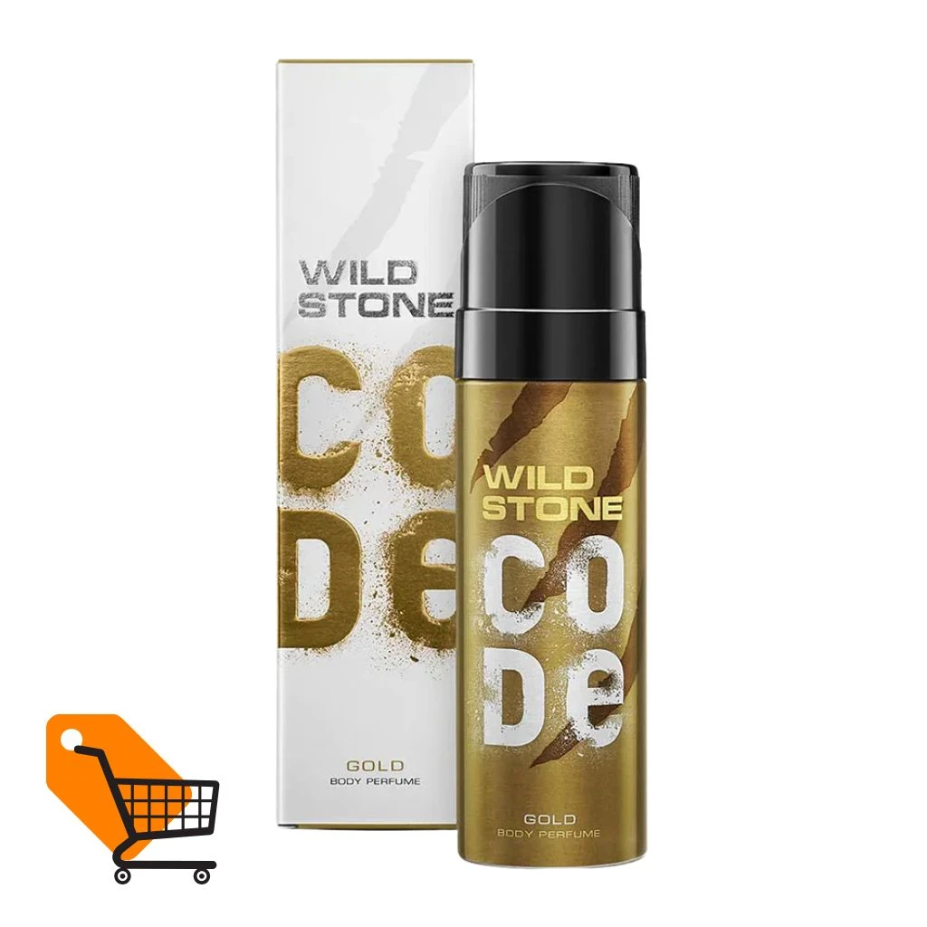 Wild Stone CODE Gold Body Perfume for Men 120 ml