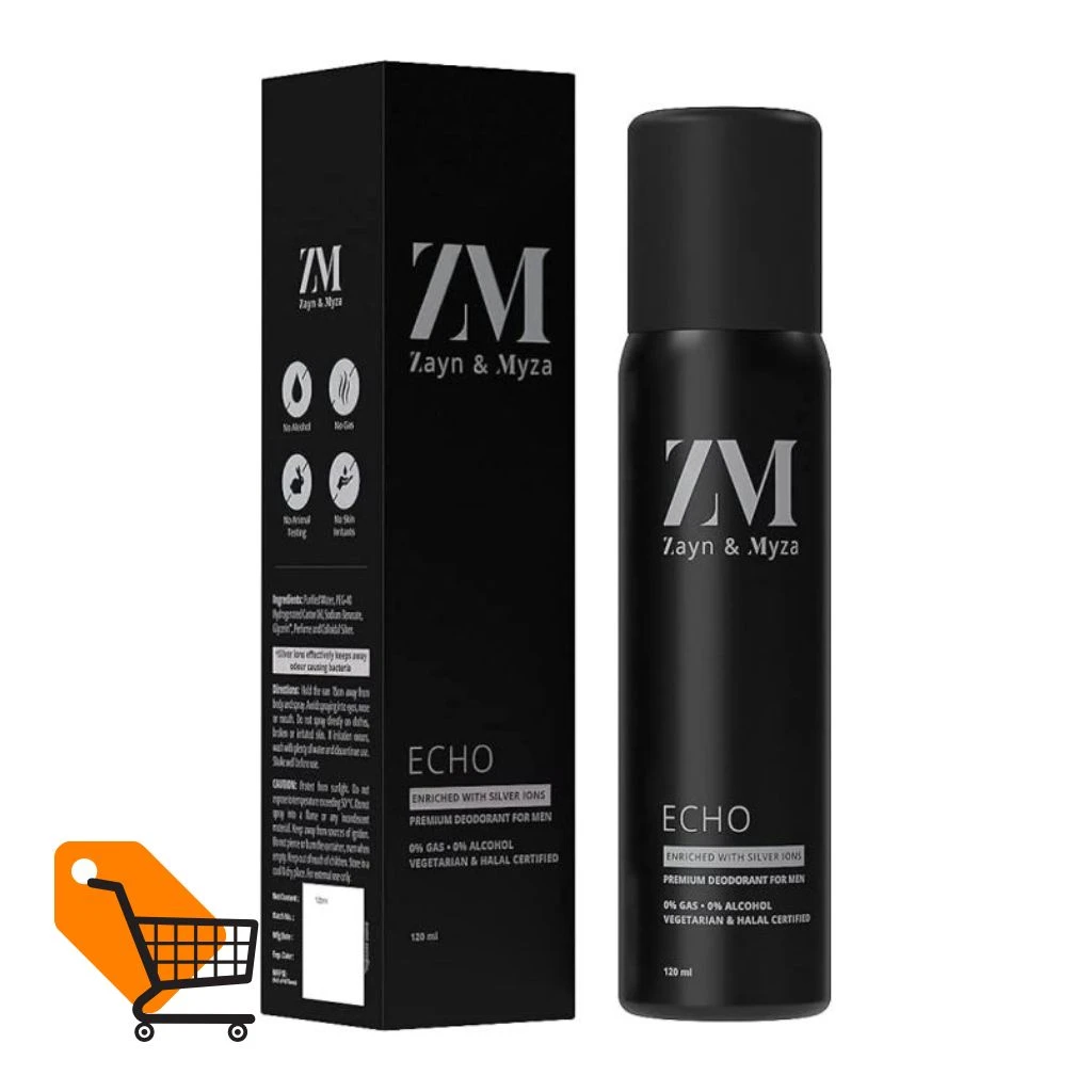 Zayn & Myza Echo Premium Deodorant Body Spray for Men 120ml